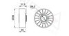 AUTEX 641693 Tensioner Pulley, v-ribbed belt